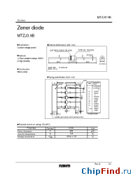 Datasheet MTZJ18B manufacturer Rohm